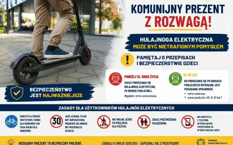 Hulajnoga elektryczna przepisy: zasady bezpieczeństwa dla dzieci i młodzieży, ograniczenia prędkości i zakazy. Pamiętaj o bezpieczeństwie!